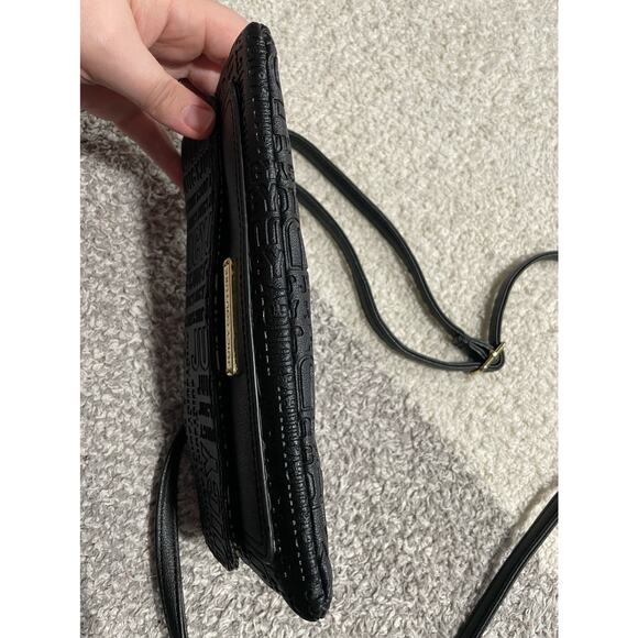 Y2k Juicy Couture Women's Small Crossbody Purse Wallet Bag Black - Picture 4 of 14